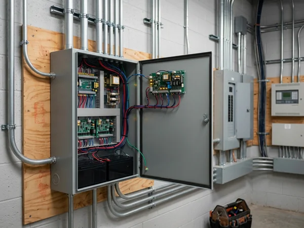 24VDC access control power supply with battery backup